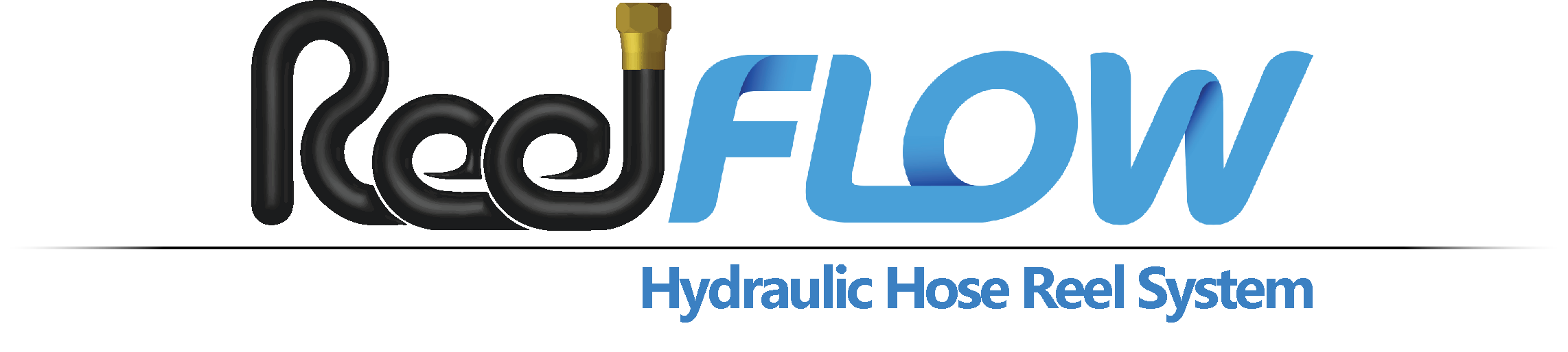 Final REELFLOW Logo Hydraulic hose reel system